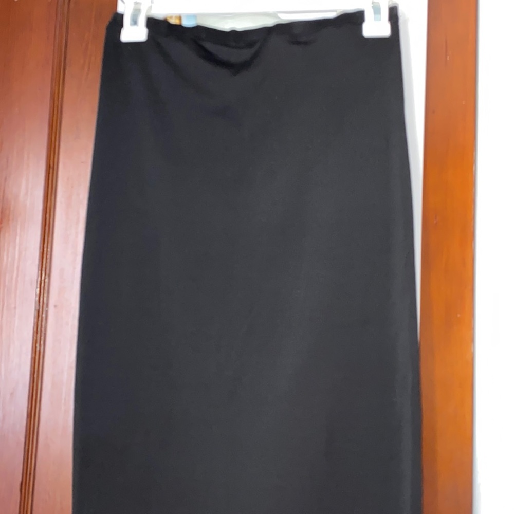 Long black dress